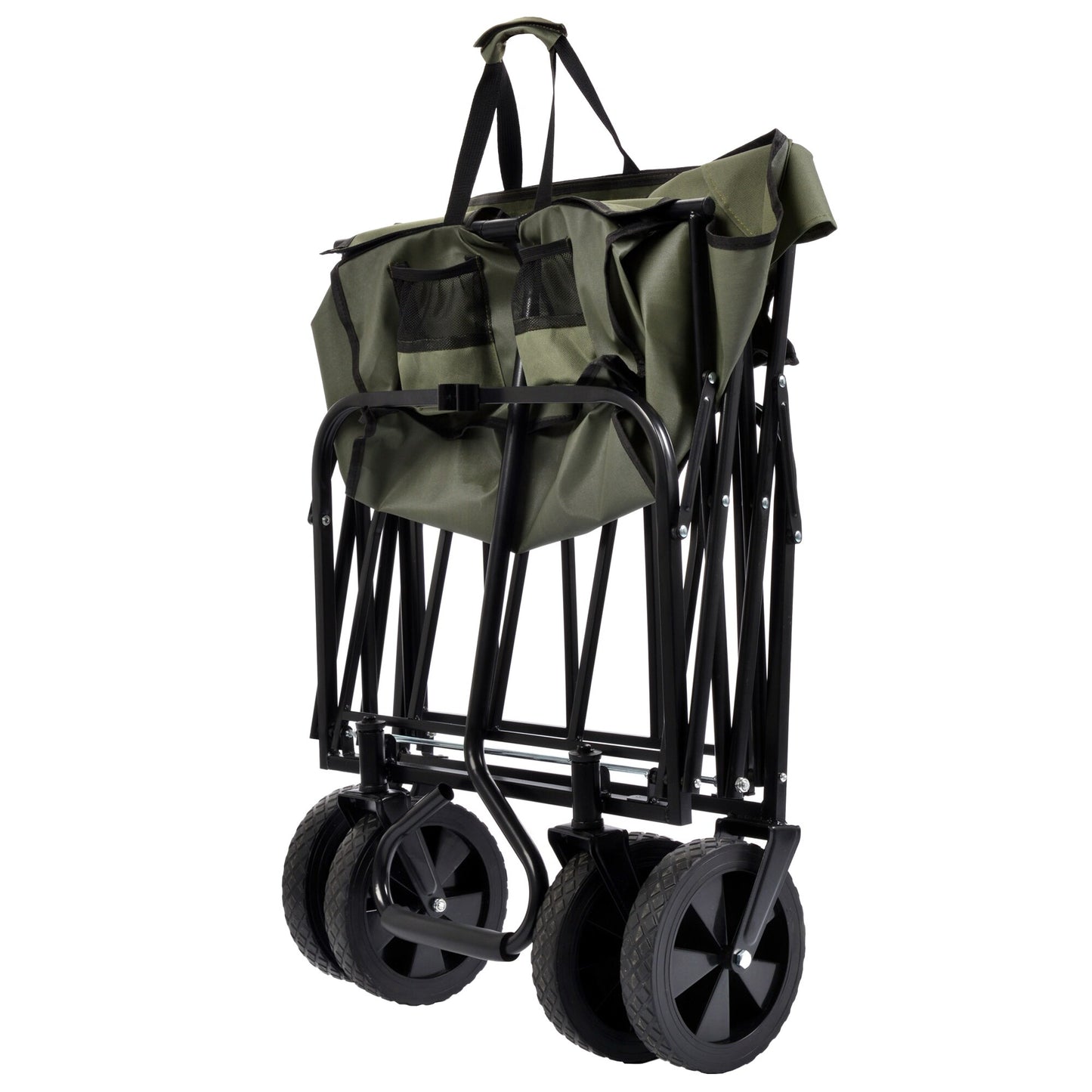 Wózek składany transportowy Meteor X-200 - Ciemnozielony