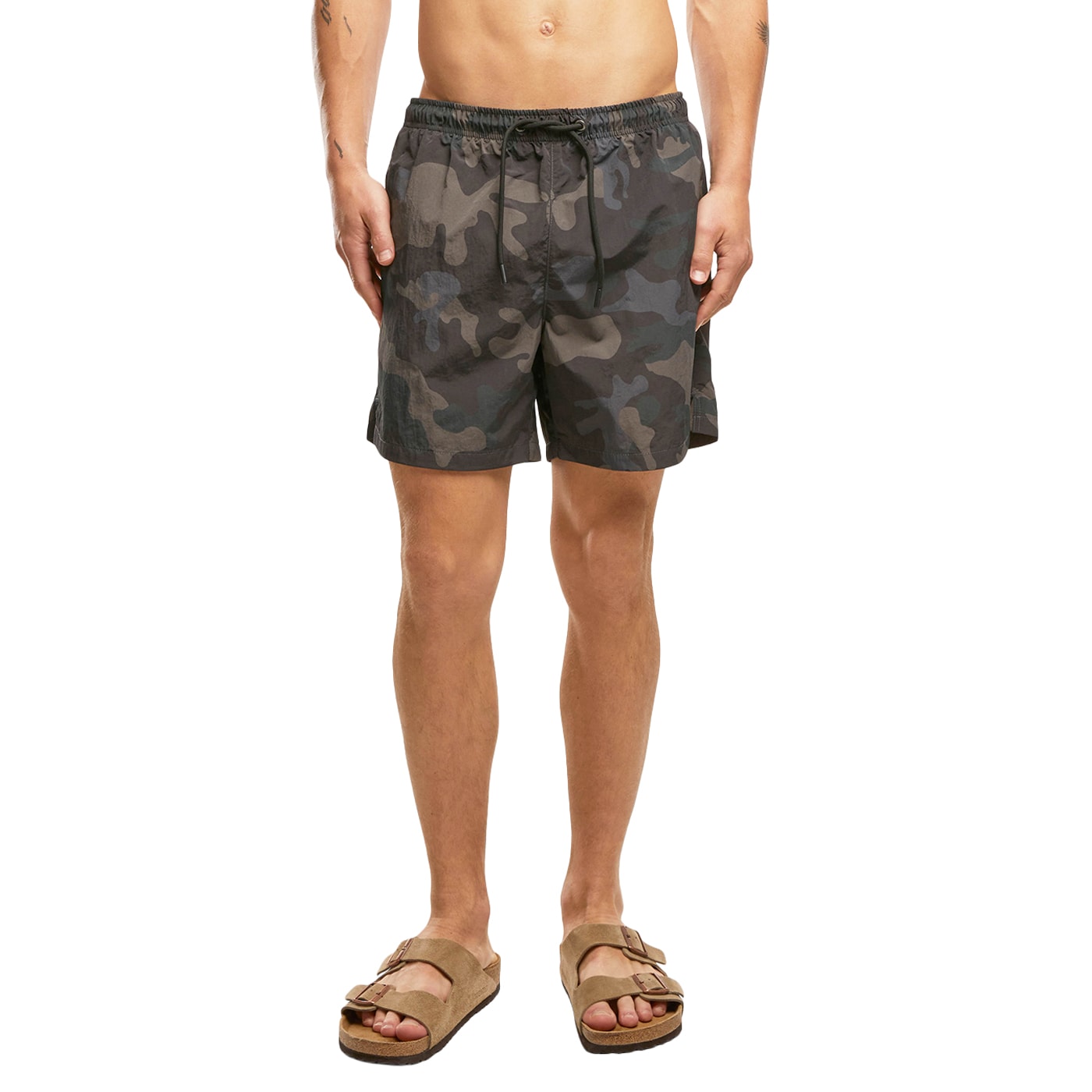 Szorty kąpielowe Brandit Swimshorts Basic - Dark Camo