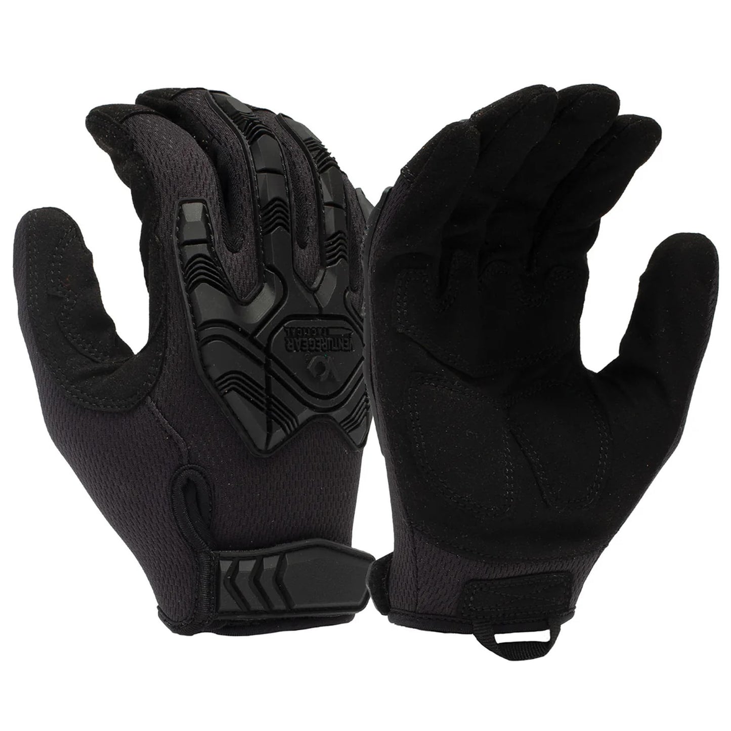 Rękawice Pyramex Venture Gear Tactical Heavy-Duty Impact Operator - Black