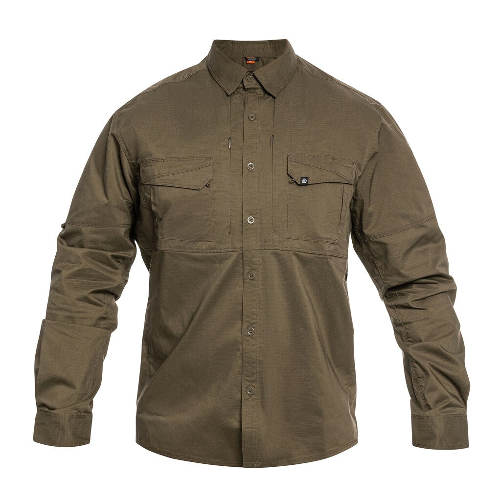 Koszula taktyczna Pentagon Plato Long Sleeve - Ranger Green