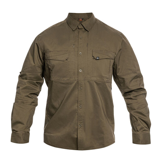 Koszula taktyczna Pentagon Plato Long Sleeve - Ranger Green