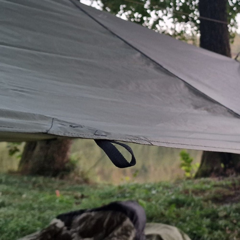 Płachta biwakowa Bushmen Easy Tarp 2 x 3 m - Green