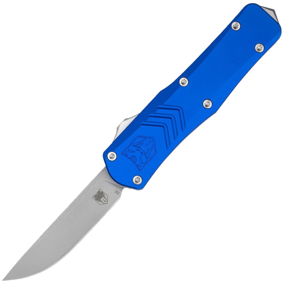 Nóż sprężynowy CobraTec OTF Small FS-X Gen.2 - Blue