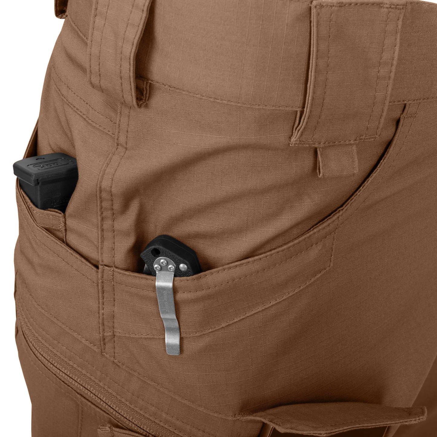 Szorty Helikon UTS 8,5" PolyCotton Rip-Stop - Mud Brown