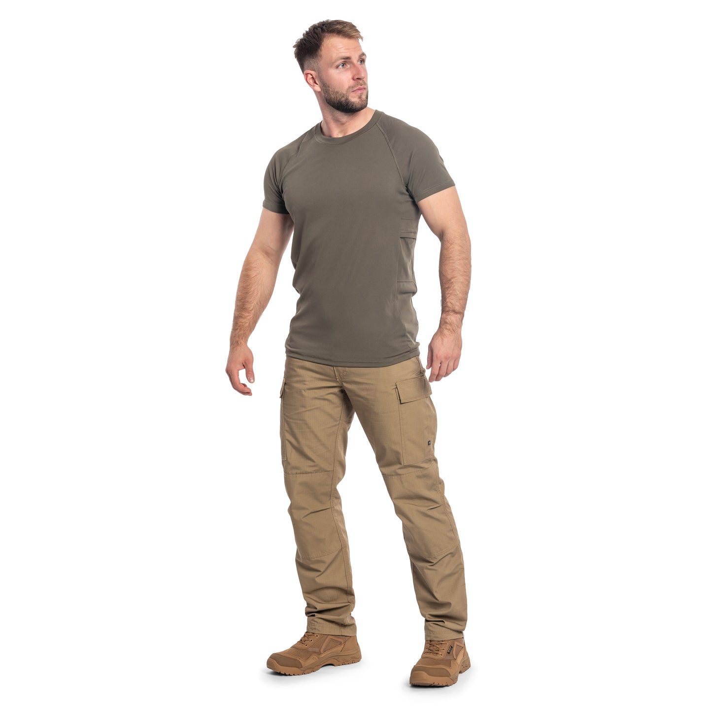 Koszulka termoaktywna Helikon Quickly Dry Functional K/R - Olive Green