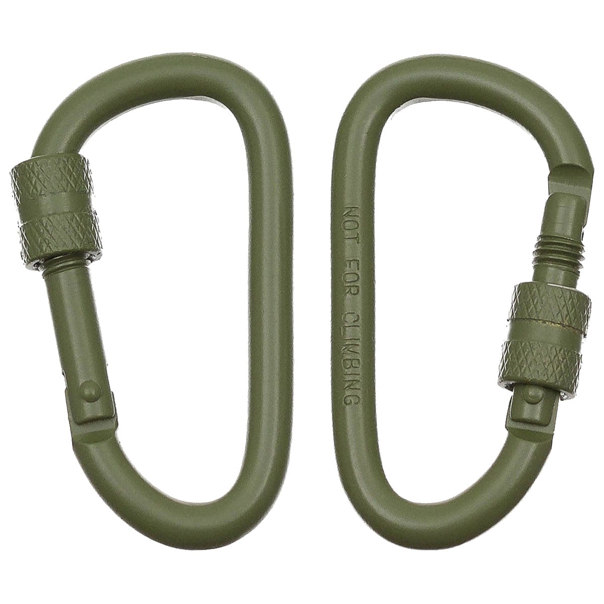 Karabińczyk MFH Screw Lock 60 mm 2 szt. - Olive