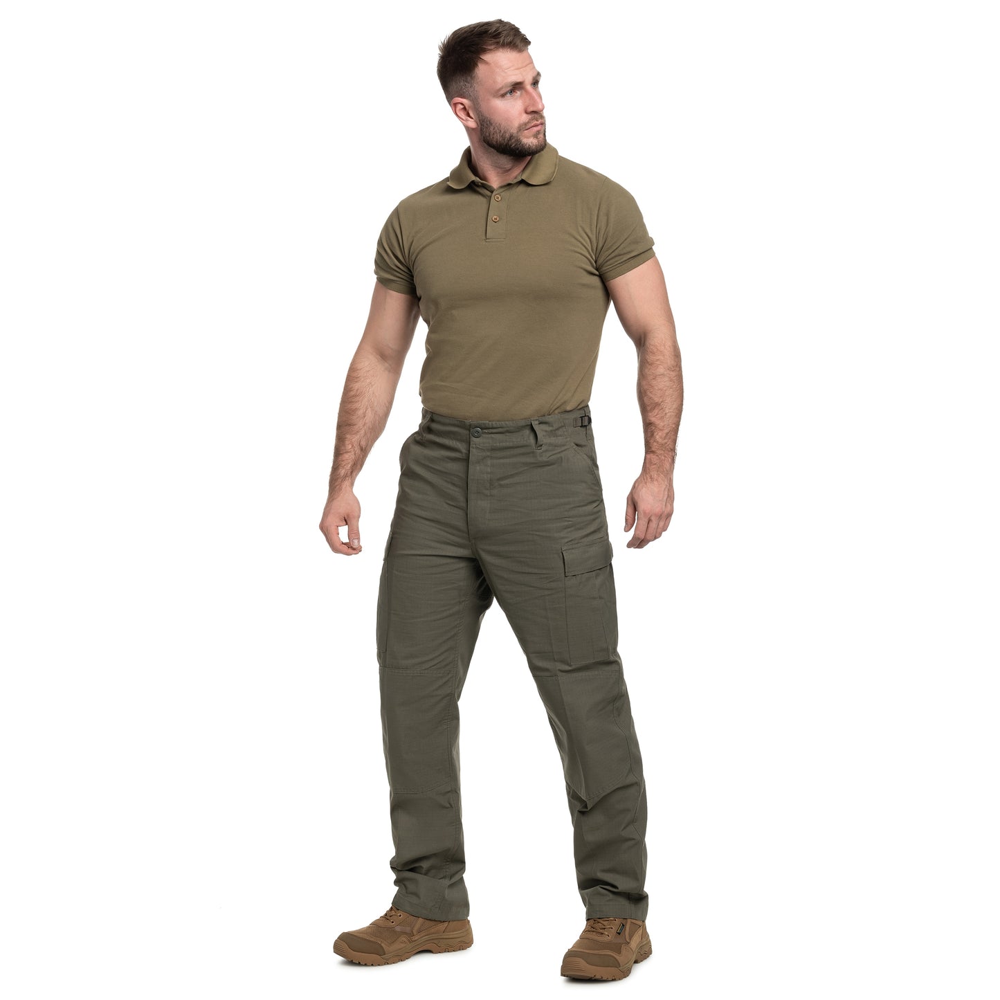 Spodnie Brandit BDU Rip-Stop - Olive