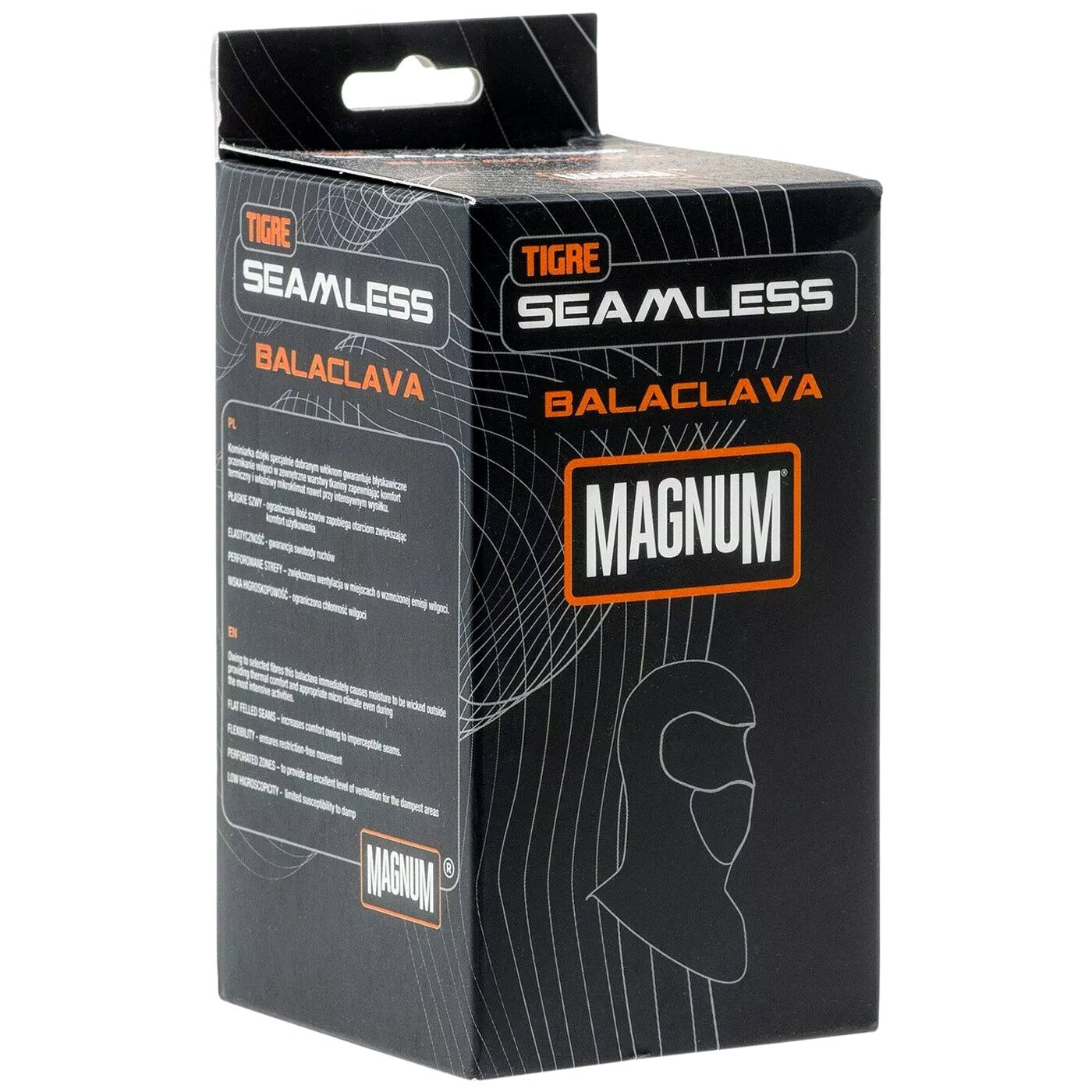 Kominiarka Magnum Tigre Seamless - Black