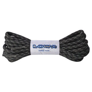 Sznurowadła Lowa 180 cm - Black/Grey