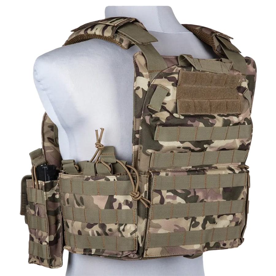 Kamizelka taktyczna GFC Plate Carrier - Arid MC Camo