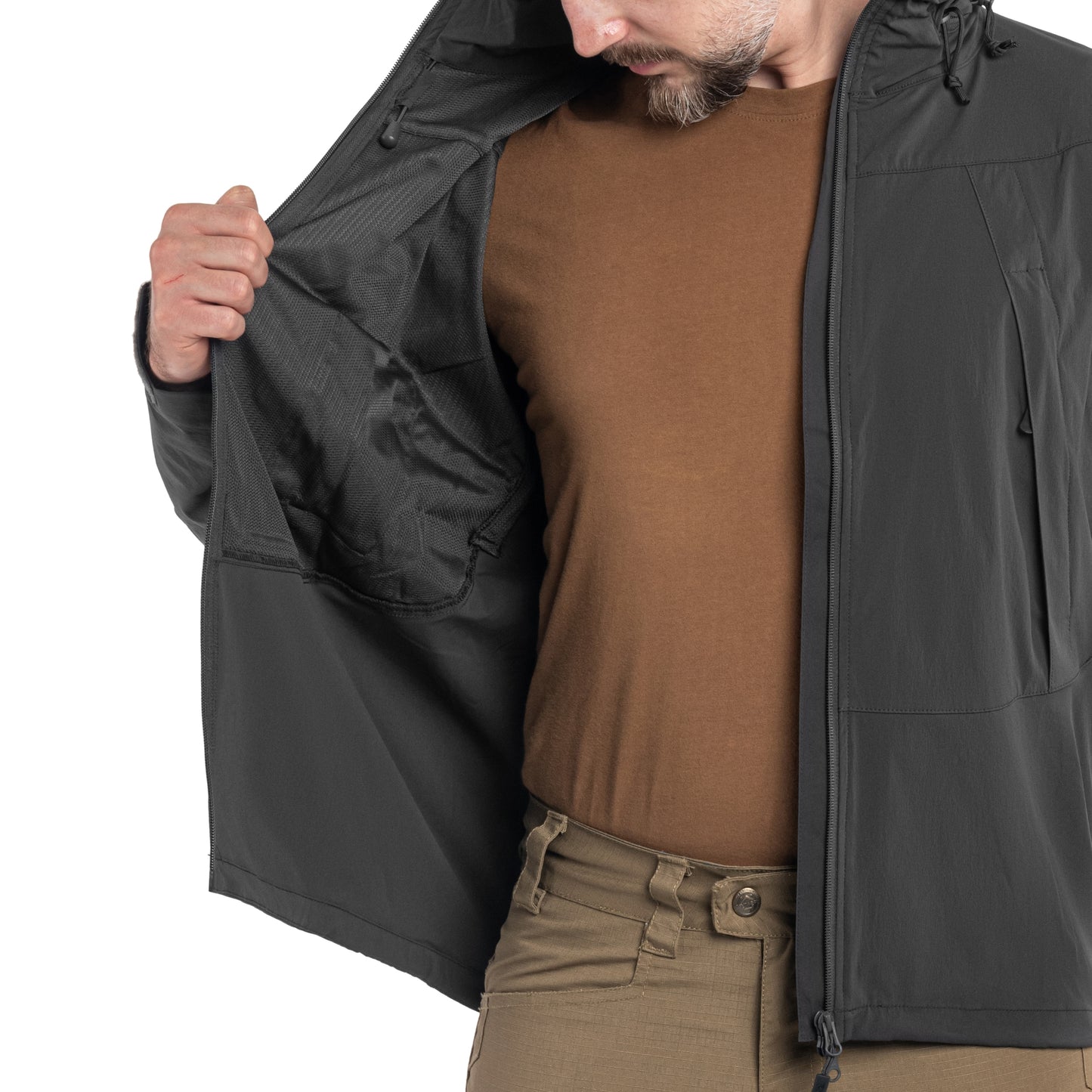 Kurtka Helikon Trooper StormStretch Softshell MK2 - Shadow Grey