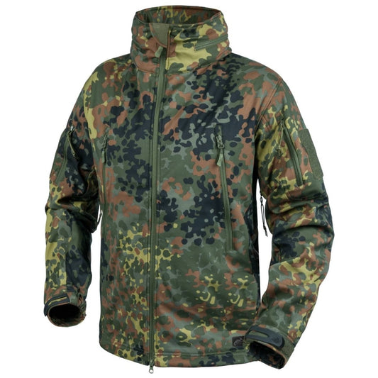 Kurtka Helikon Gunfighter Softshell Shark Skin Windblocker - Flecktarn