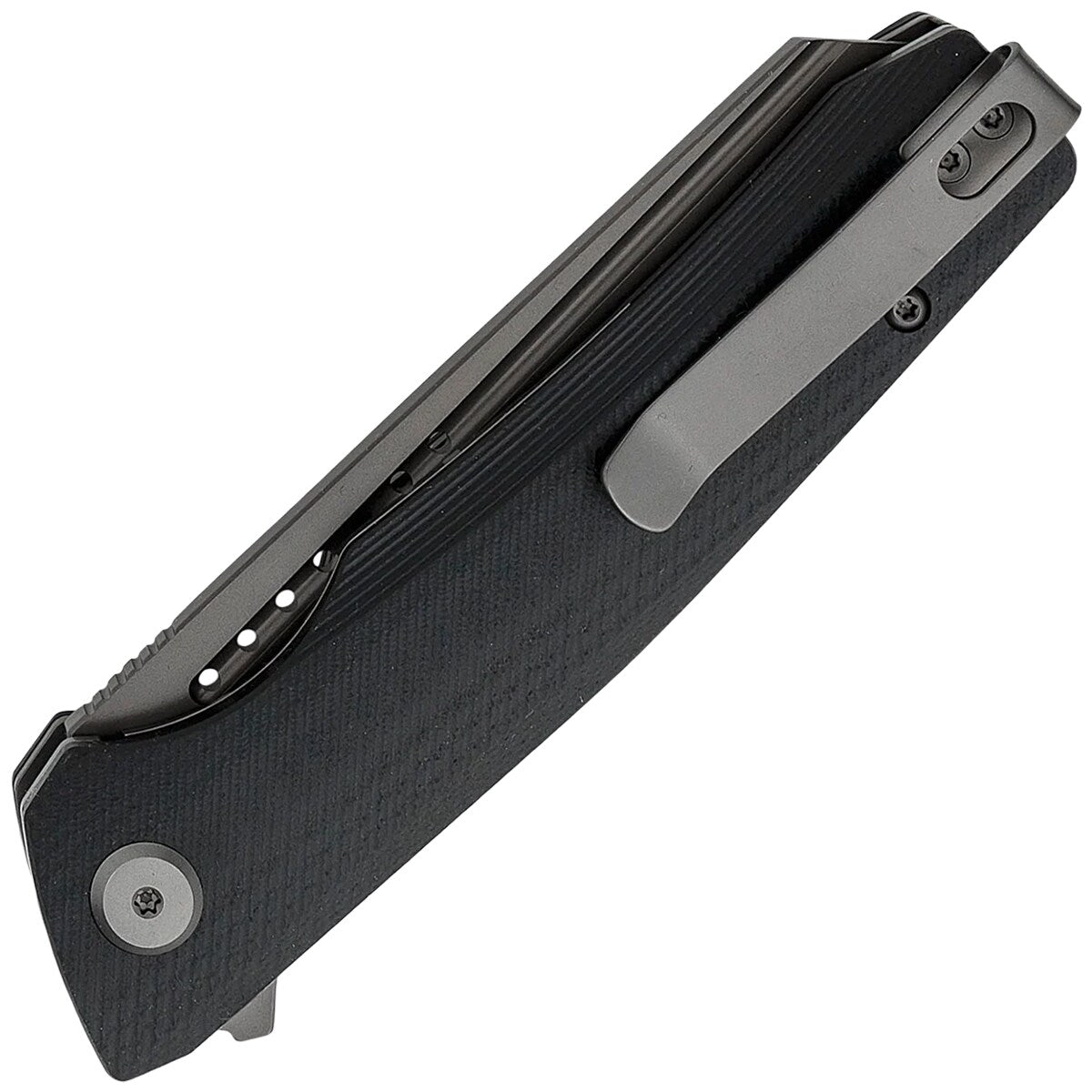 Nóż składany Bestech Knives Slyther - Grey Titanized, Grey G10