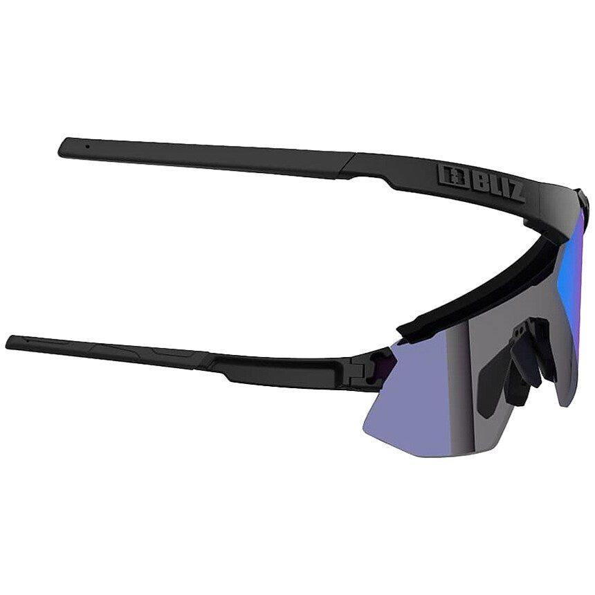 Okulary Bliz Breeze - Matt Black/Rose Violet Blue/Brown Silver