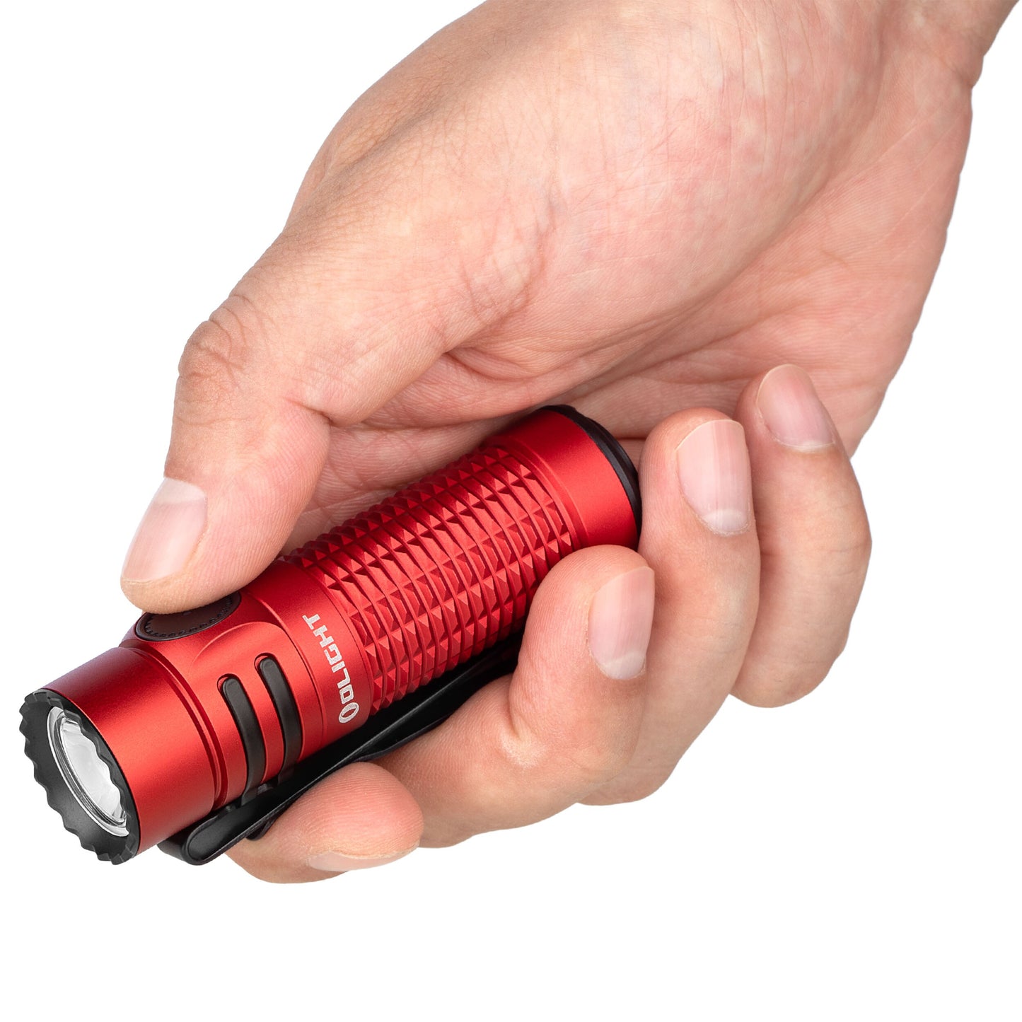 Latarka Olight Warrior Nano Red - 1200 lumenów
