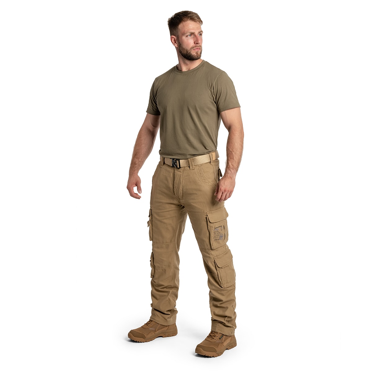 Spodnie Brandit Pure Slim Fit - Coyote