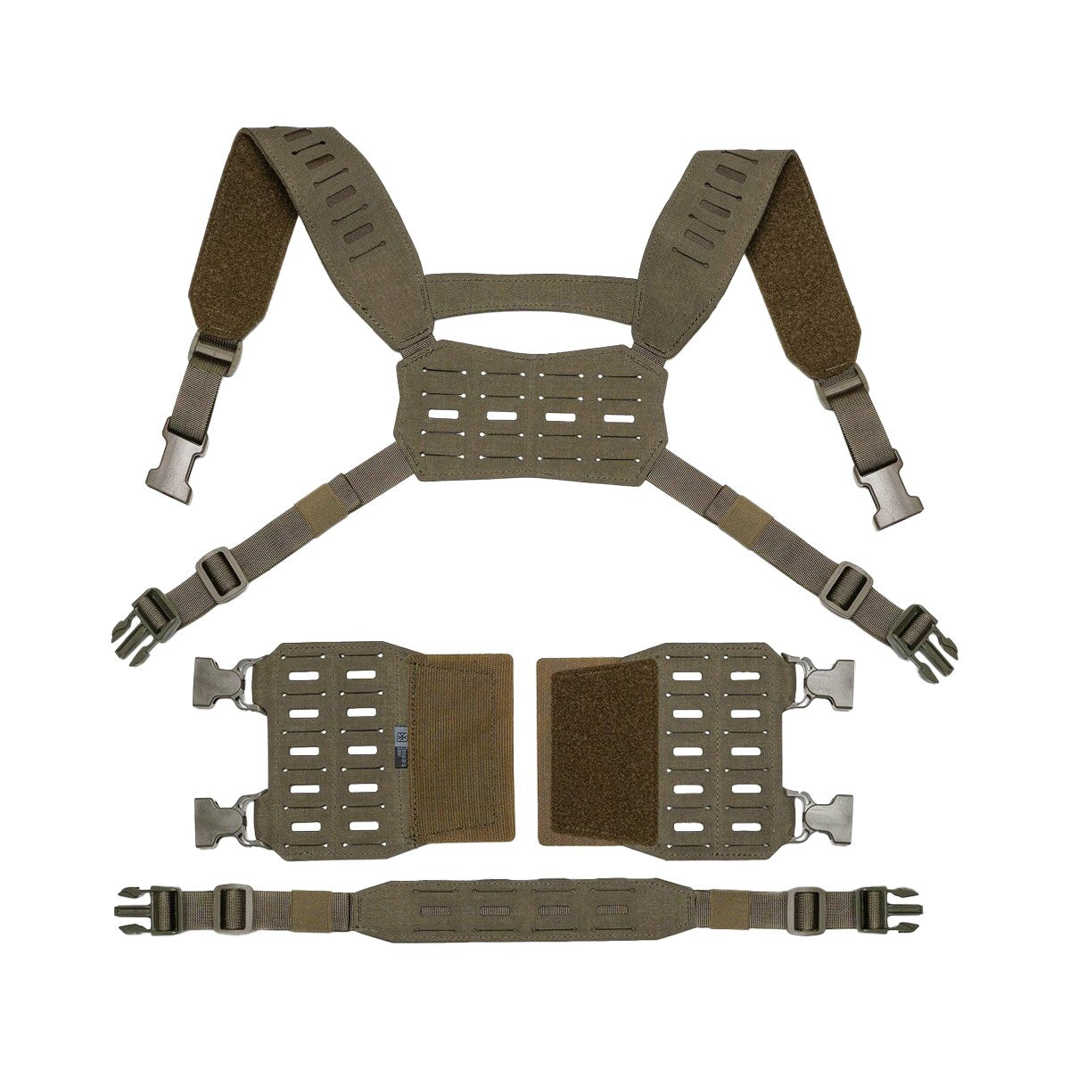 Szelki taktyczne Templar's Gear Chest Rig Conversion Kit - Ranger Green