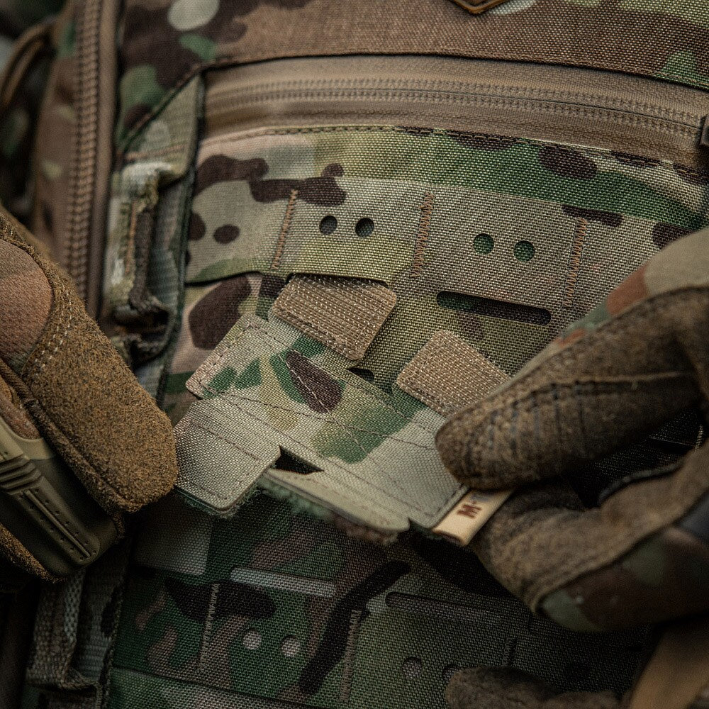 Panel na naszywki M-Tac MOLLE 80 x 26 mm - MultiCam