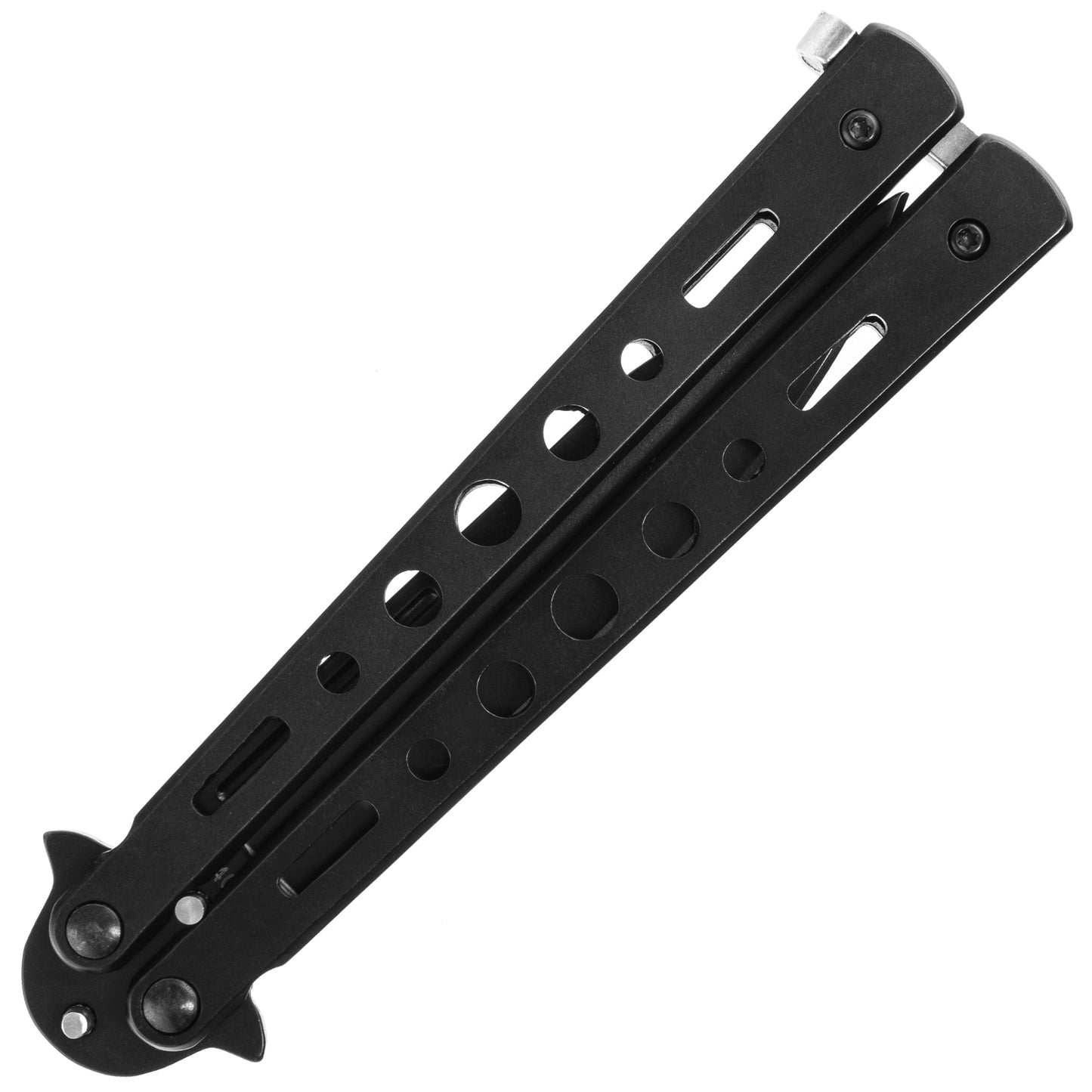 Nóż składany motylek Boker Magnum Balisong All Black