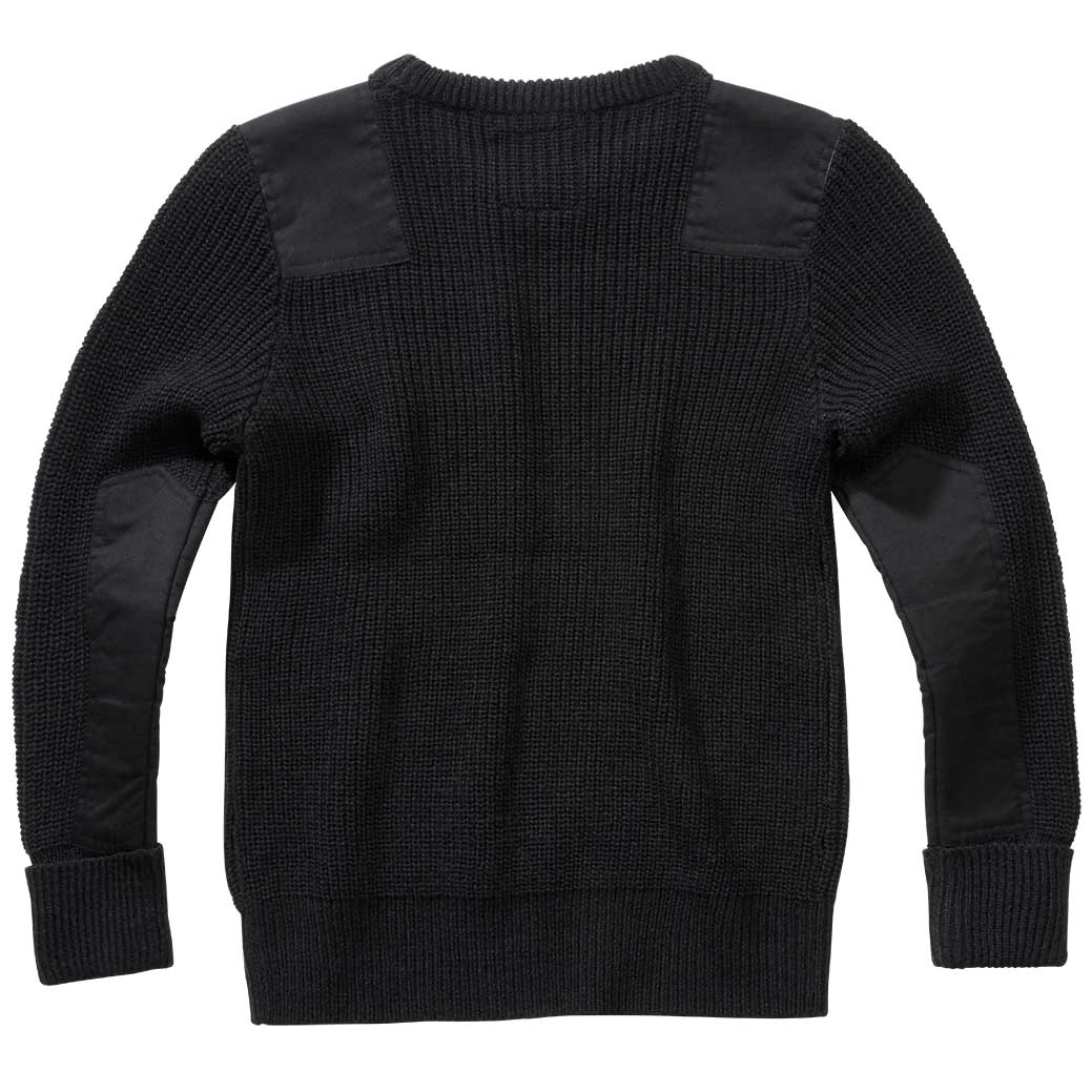 Sweter dziecięcy Brandit BW Pullover - Black