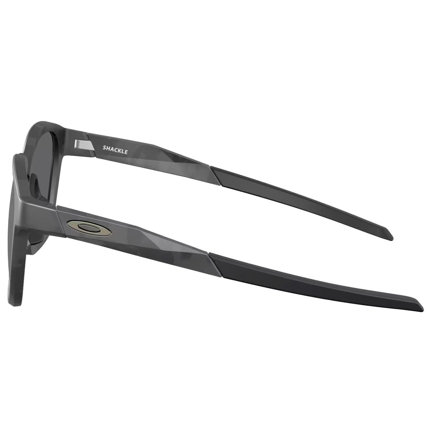 Okulary przeciwsłoneczne Oakley Shackle - Matte Black Camo/Prizm Black