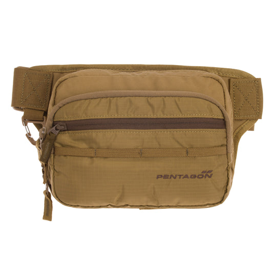 Torba biodrowa Pentagon Runner 3 l - Coyote