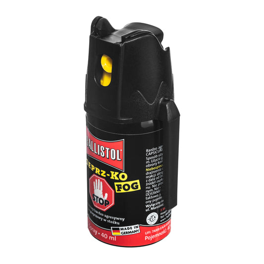 Gaz pieprzowy Klever KO FOG 40 ml - stożek