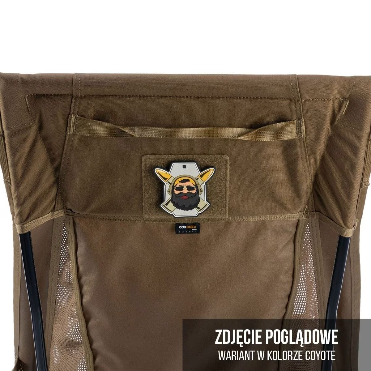Krzesło turystyczne składane Helikon Traveler Enlarged - Tiger Stripe