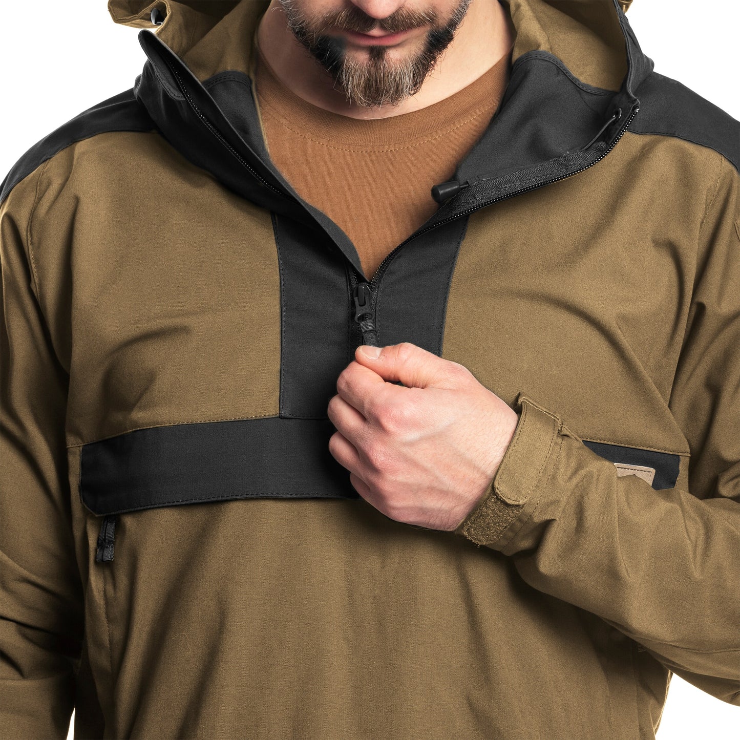 Kurtka Helikon Woodsman Anorak - Coyote/Ash Grey