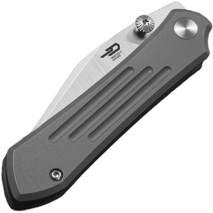 Nóż składany Bestech Knives Icarus - Silver Blade / Grey Titanium