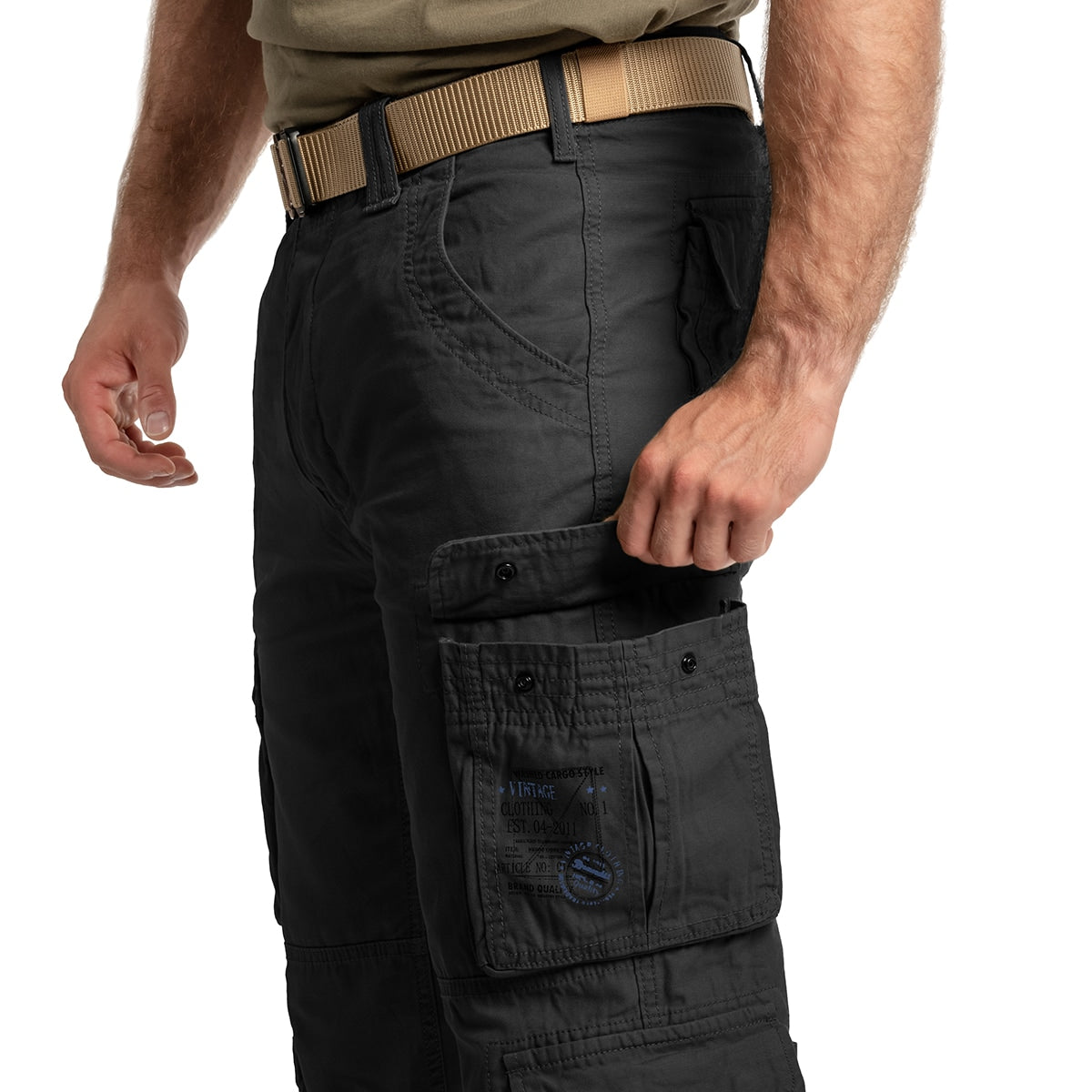 Spodnie Brandit Pure Slim Fit - Black