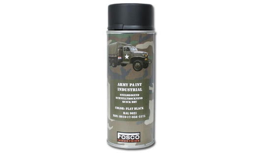 Farba do maskowania FOSCO RAL 9021 - Flat Black