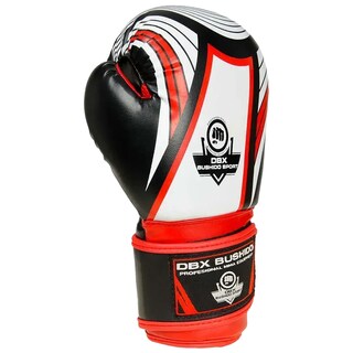 Rękawice bokserskie dziecięce DBX Bushido ARB-407v2 6 oz - Czarne/Czerwone