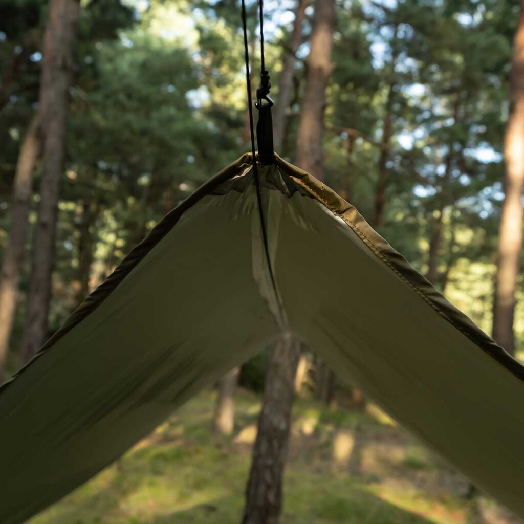 Płachta biwakowa TigerWood Termo Tarp StingRay 3,6 x 2,8 m - Olive