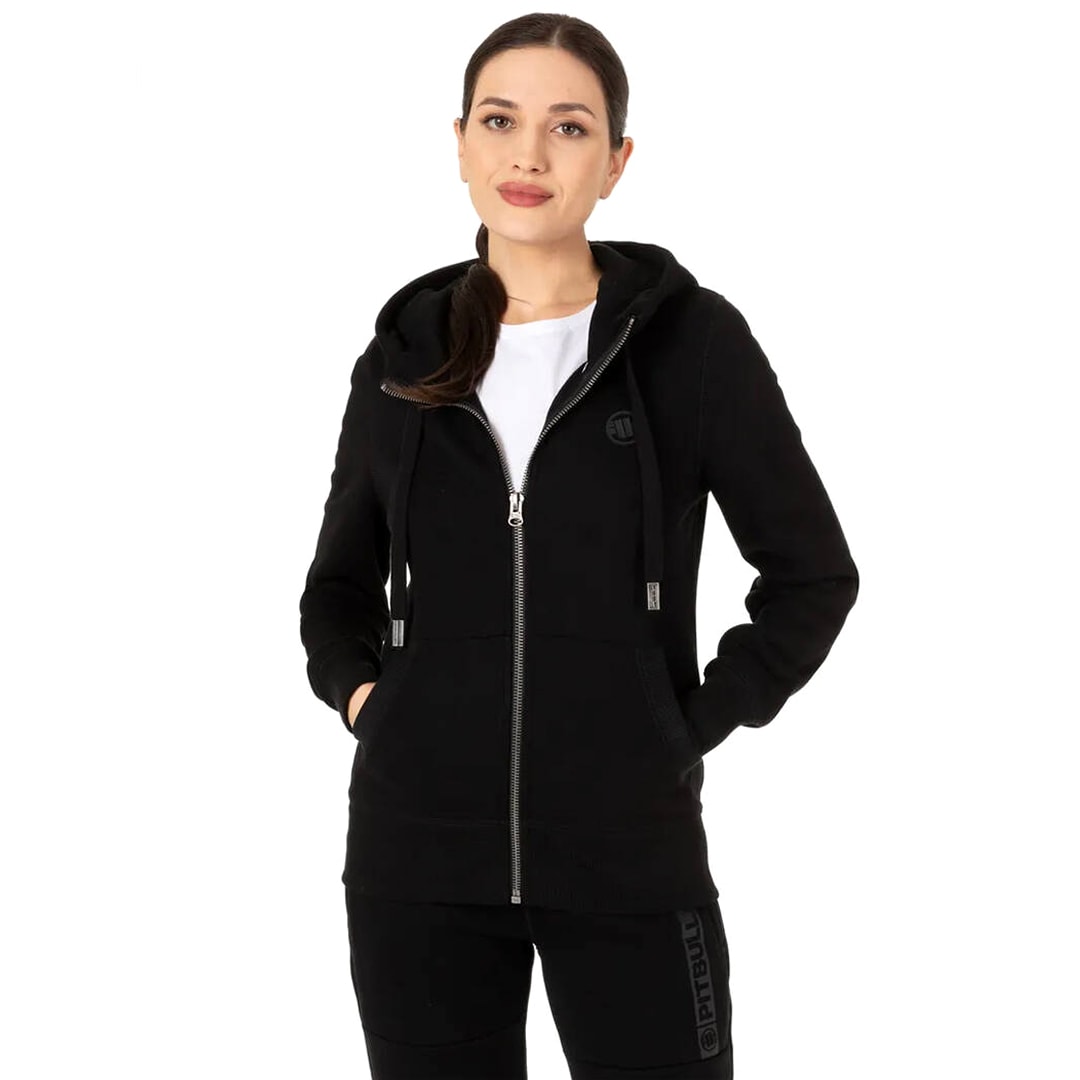 Bluza damska Pitbull Zip Hilltop - Black