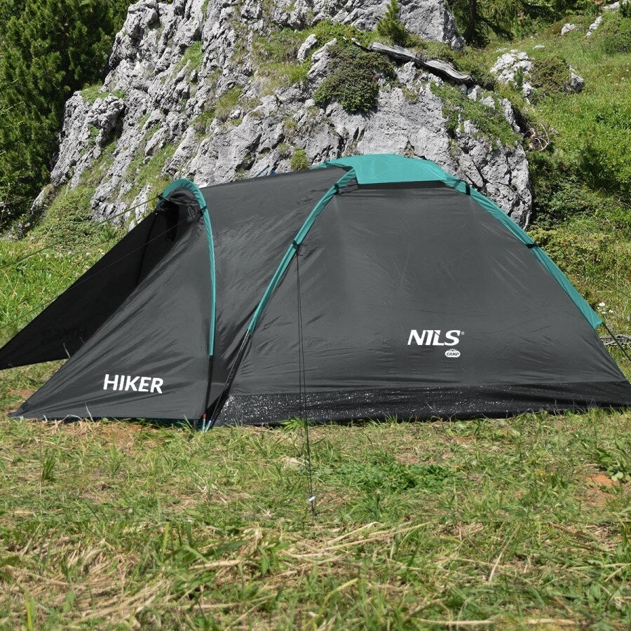 Namiot 2-osobowy Nils Camp Hiker NC6010 - Szary