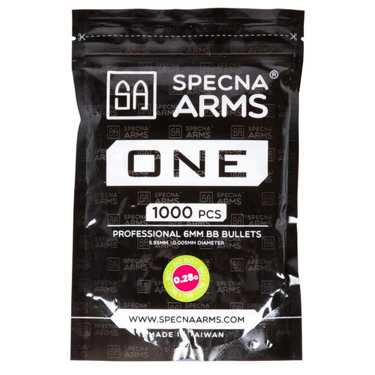 Kulki ASG biodegradowalne Specna Arms ONE BIO 0,28 g 1000 szt. - White