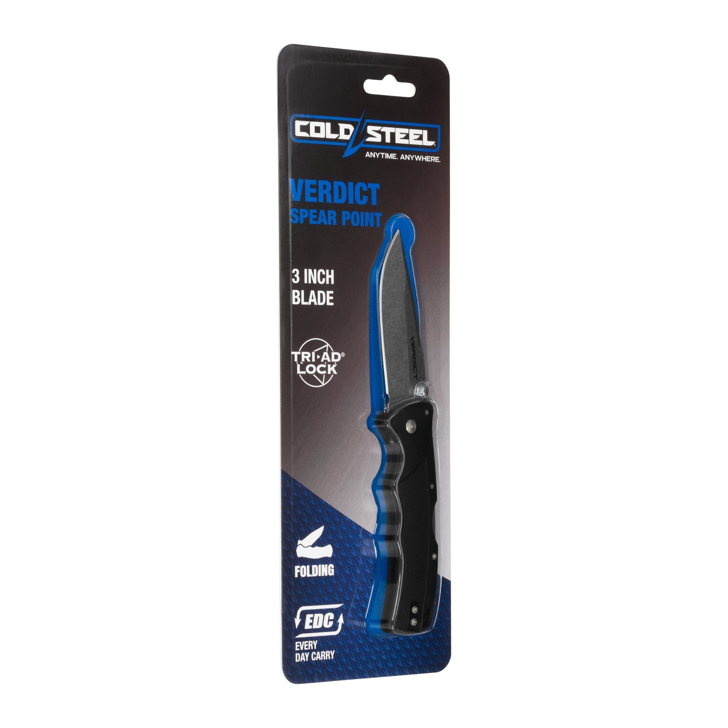 Nóż składany Cold Steel Verdict Spear-Point 4116SS - Black