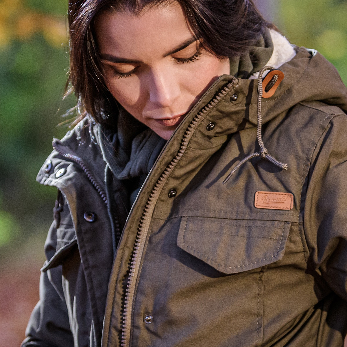 Kurtka damska Brandit Marsh Lake Parka - Olive