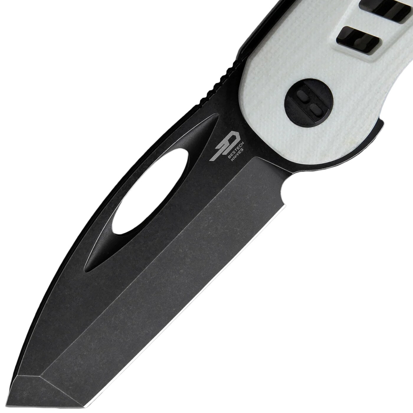 Nóż składany Bestech Explorer - White/Stonewash