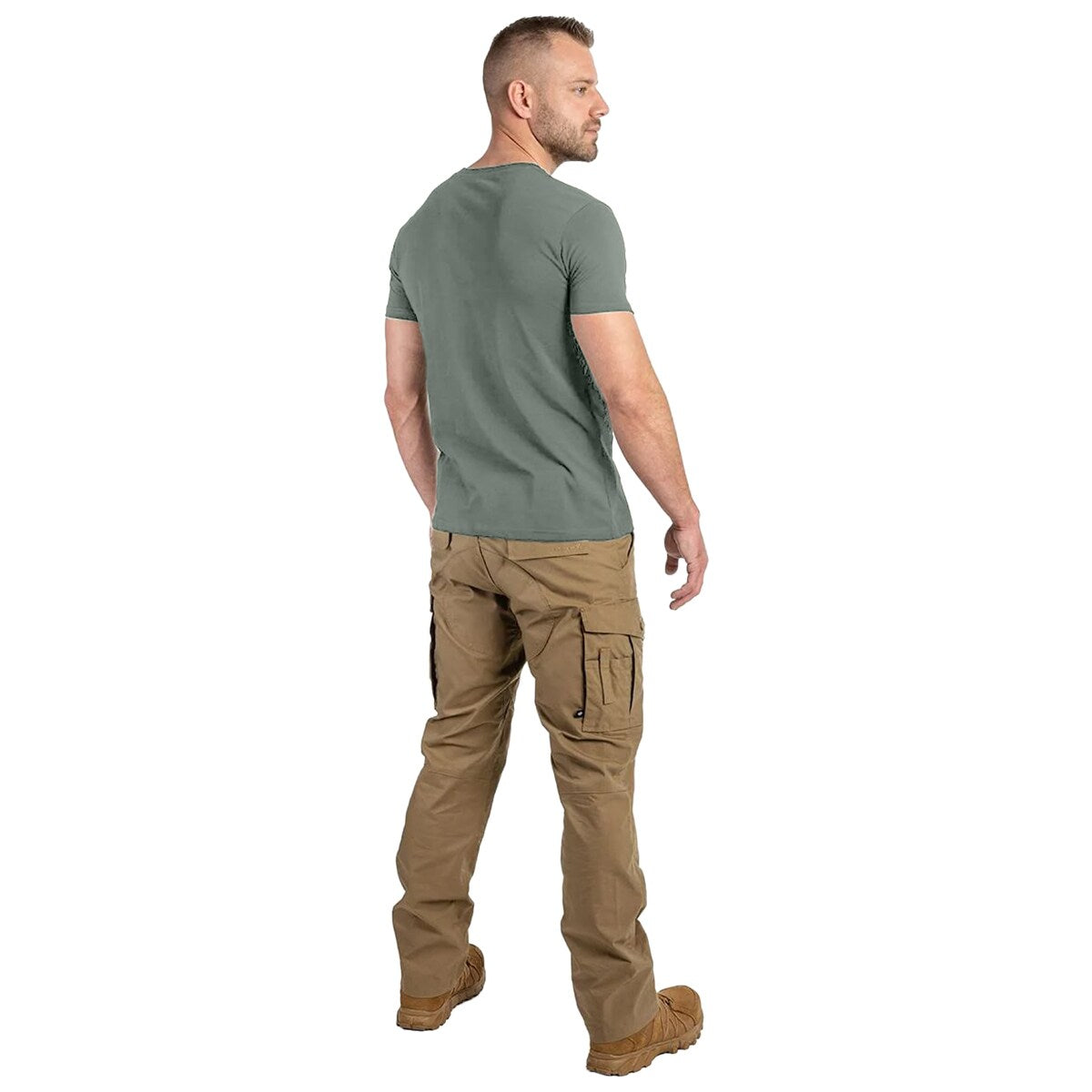 Koszulka T-shirt Alpha Industries Basic Small Logo - Vintage Green