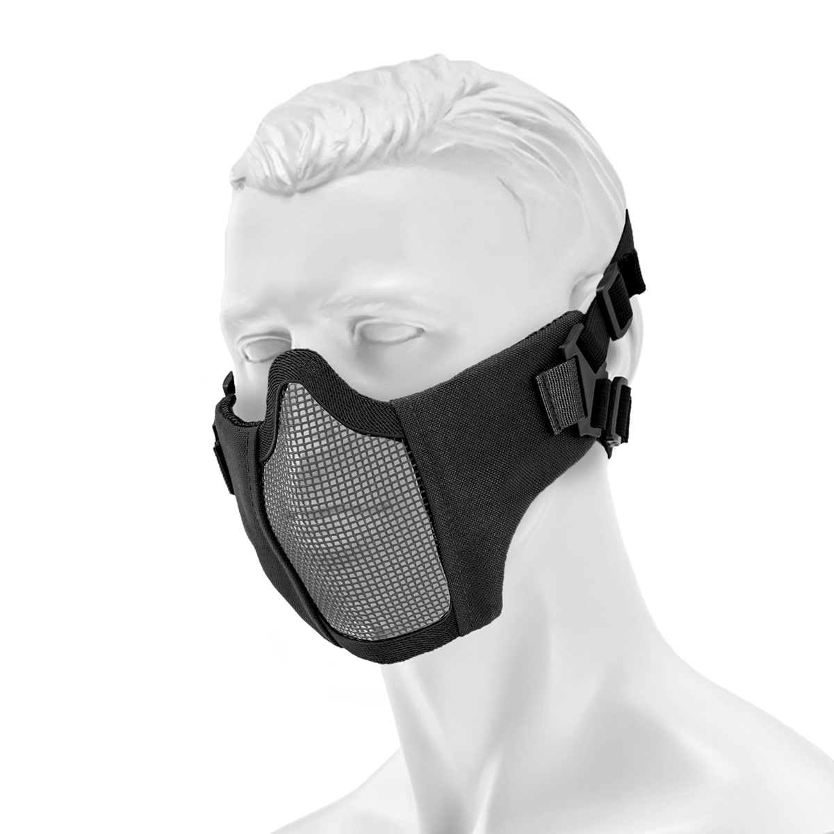 Maska ochronna typu Stalker ASG Metal Mesh - Black