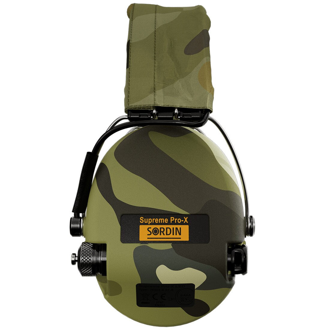 Ochronniki słuchu aktywne Sordin Supreme Pro-X LED - Camo