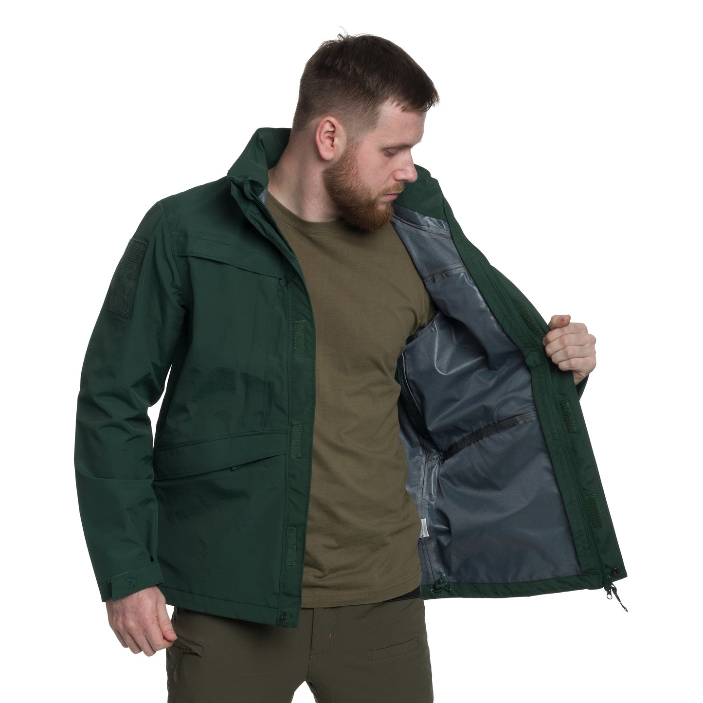 Kurtka Pentagon Hurricane - Forest Night Green