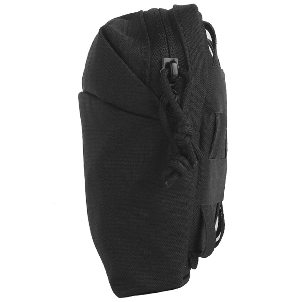 Kieszeń uniwersalna Wosport Cargo 6 x 3 Laser Cut - Black
