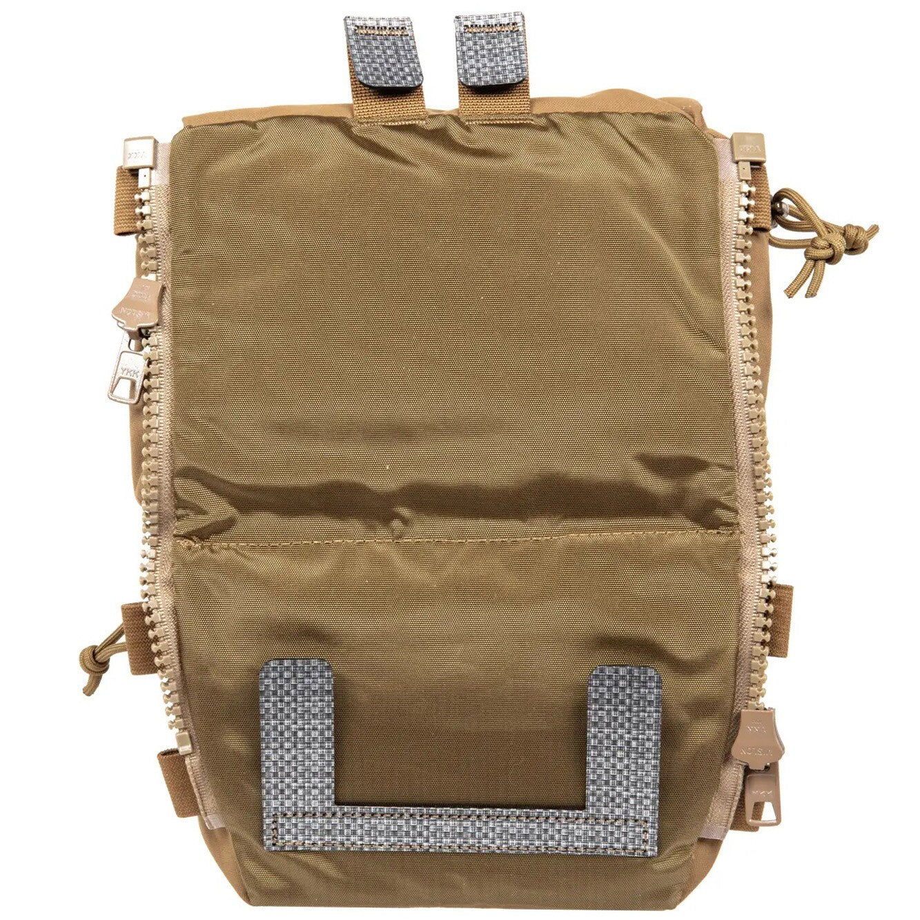 Panel tylny Wosport PC Back Panel Double Bag do kamizelki taktycznej V5 - Coyote Brown