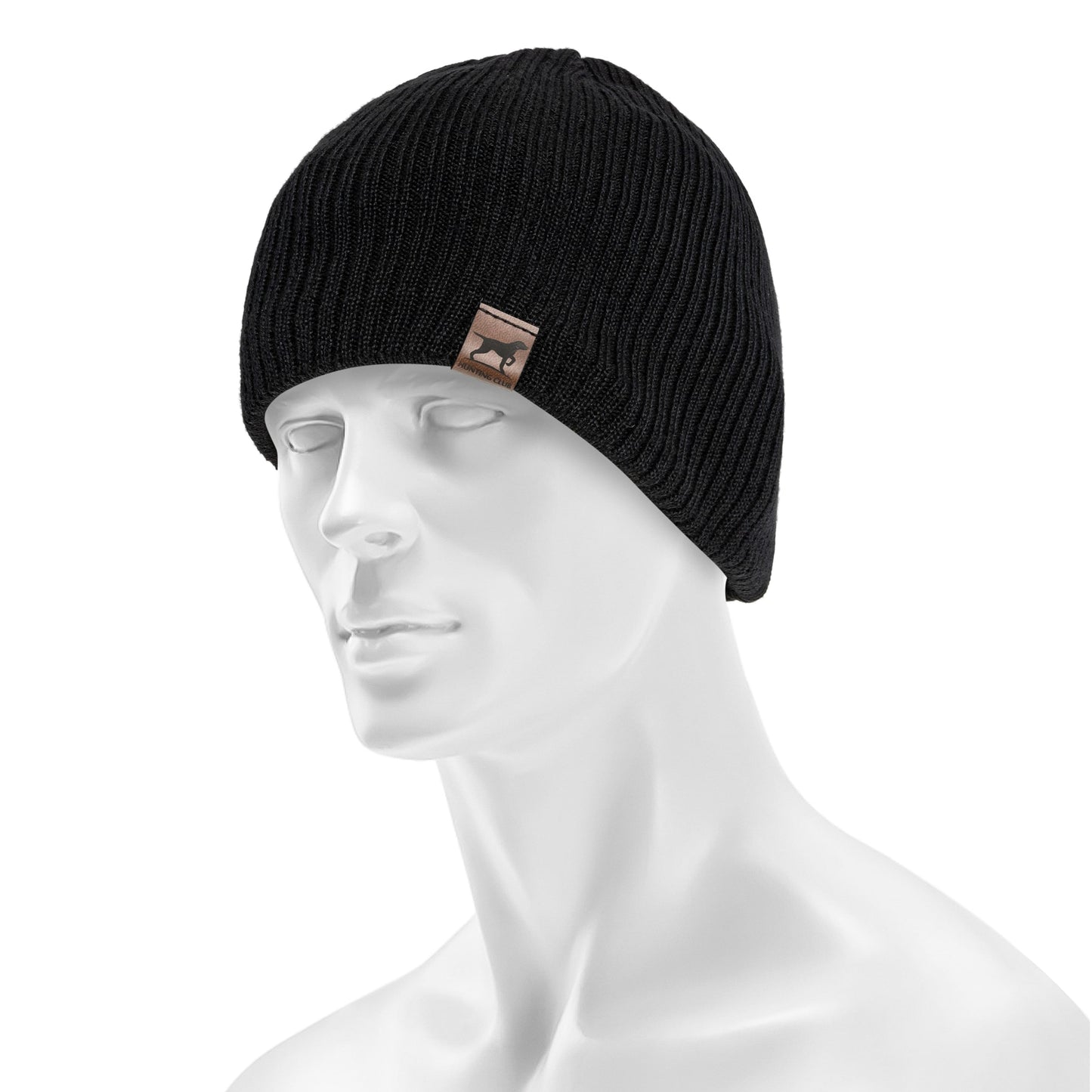 Czapka zimowa Agbo Merino Bird - Czarna