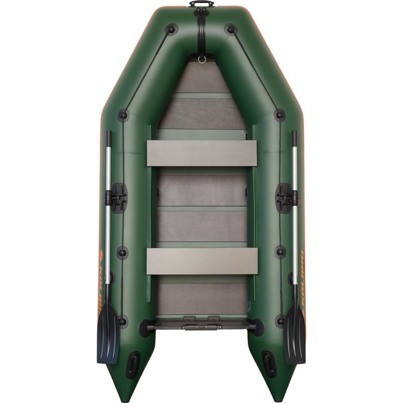 Ponton Kolibri KM-330 z rolowaną podłogą - Green
