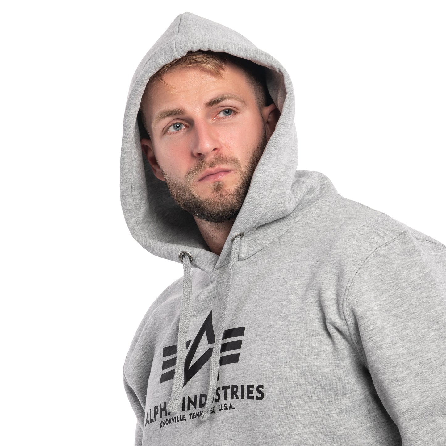 Bluza Alpha Industries Basic Hoody - Grey Heather