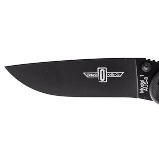 Nóż składany Ontario RAT-1 Folder Black Plain
